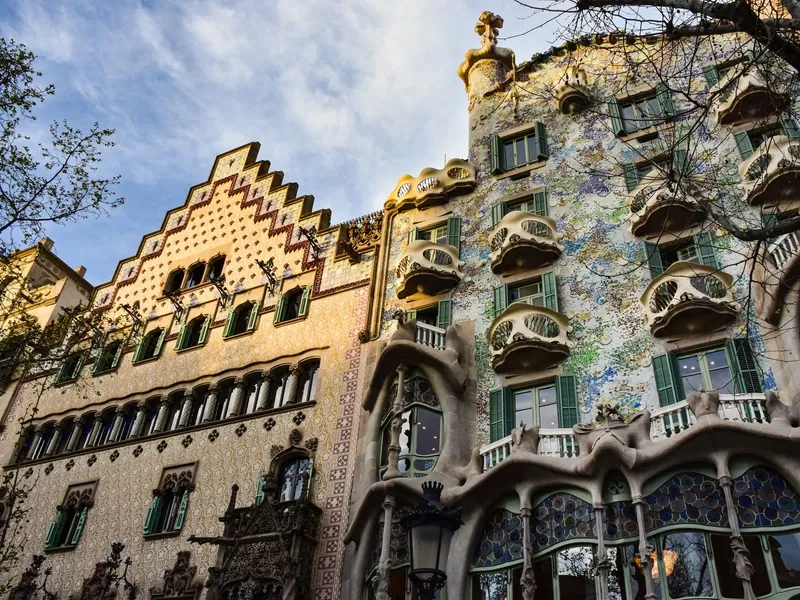 De gevel van Casa Batlló