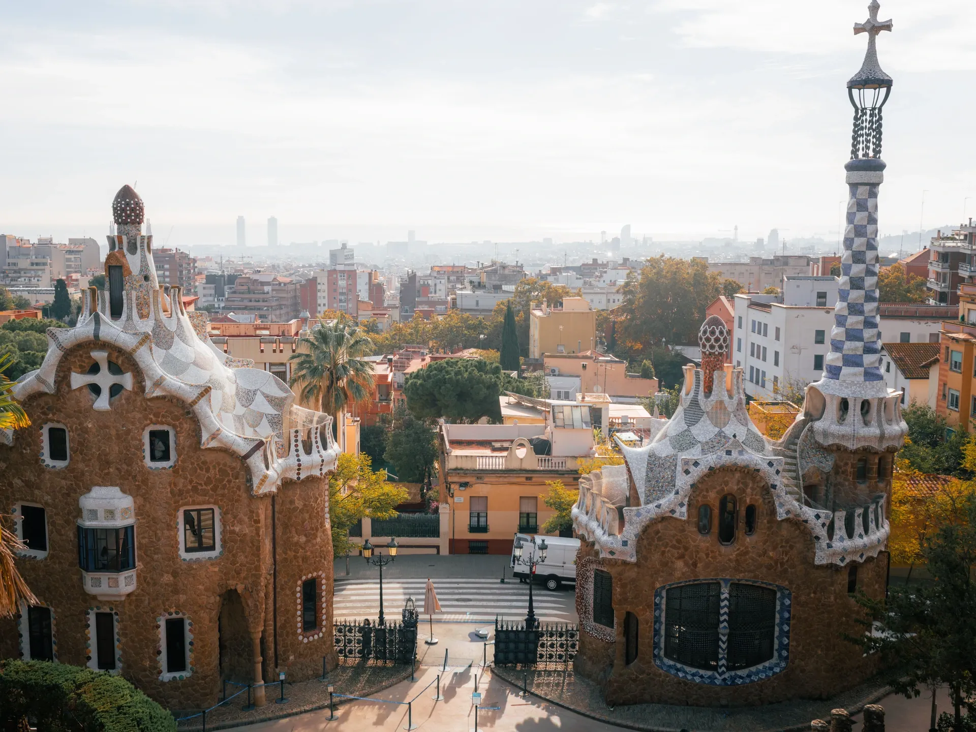 Het kleurrijke Park Güell