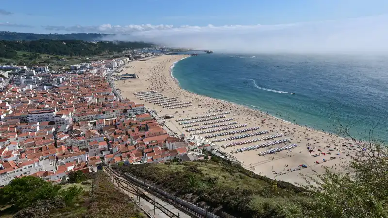 Uitzicht over Porto en de rivier de Douro in Portugal