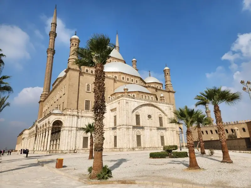 De Muhammad Ali-moskee op de citadel van Caïro