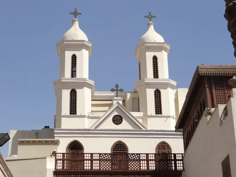 Een oude Koptische kerk in Caïro