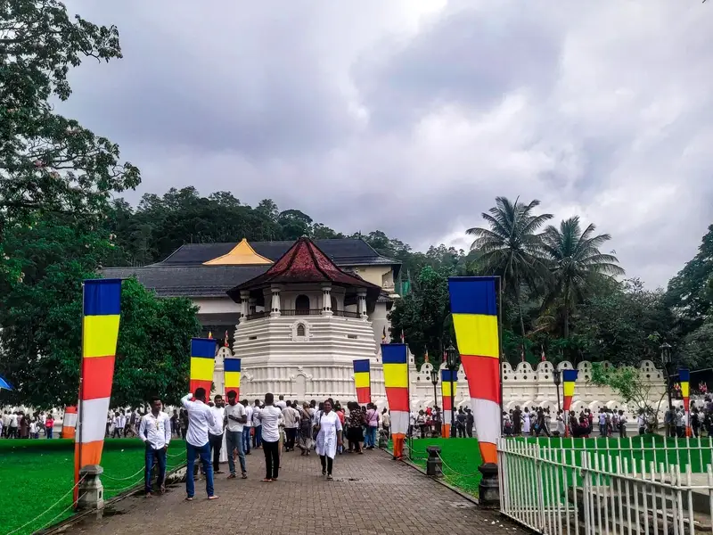 De Tempel van de Tand in Kandy