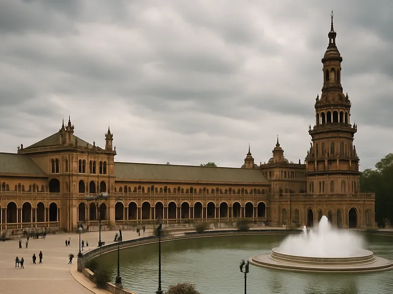 De Plaza de España in Sevilla
