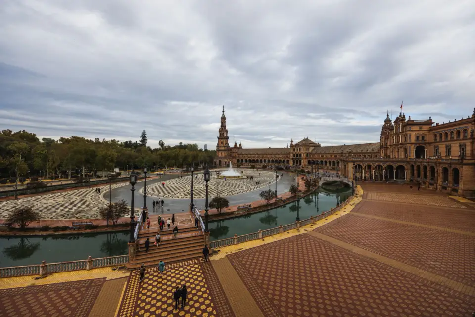 De Plaza de España in Sevilla